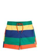 Stripe Woven Swim Shorts Uimashortsit Multi/patterned Mini Rodini