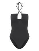 Seadive Bandeau Piece Uimapuku Uima-asut Black Seafolly