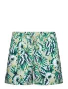 Borg Print Swim Shorts Uimashortsit Green Björn Borg