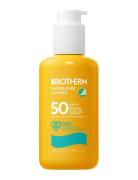 Waterlover Sun Milk Spf50 Aurinkorasva Vartalo Nude Biotherm