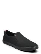 Iconic Slip On Sneaker Tennarit Sneakerit Black Tommy Hilfiger