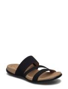 Slip-In Matalapohjaiset Sandaalit Black Gabor