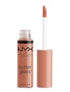 Butter Gloss Huulikiilto Meikki Beige NYX Professional Makeup