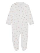 Bear Covrall- Piece-Coveral Pitkähihainen Body White Ralph Lauren Baby