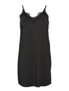 Cc Heart Lace Slip Dress Body Alusmekko Black Coster Copenhagen