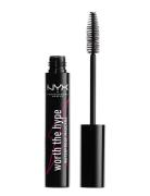 Worth The Hype Waterproof Mascara Ripsiväri Maskara Meikki Black NYX P...