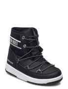 Mb Jr Boy Mid Wp 2 Nauhalliset Talvikengät Black Moon Boot