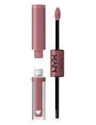 Shine Loud Pro Pigment Lip Shine Huulikiilto Meikki Purple NYX Profess...