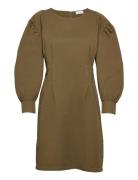 Merle Dress Polvipituinen Mekko Khaki Green NORR