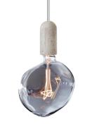Base Concrete Home Lighting Lamps Ceiling Lamps Pendant Lamps Grey NUD...