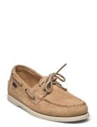 Portland Flesh Out Purjehduskengät Kengät Beige Sebago