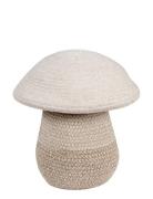 Basket Baby Mushroom Home Kids Decor Storage Beige Lorena Canals