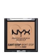 Can’t Stop Won’t Stop Mattifying Powder Puuteri Meikki Brown NYX Profe...