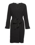 Efva Dress Polvipituinen Mekko Black Marville Road