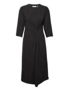 Mateoiw Dress Polvipituinen Mekko Black InWear