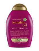 Keratin Oil Balsam 385 Ml Hoitoaine Hiukset Nude Ogx