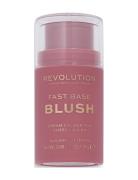 Revolution Fast Base Blush Stick Bare Poskipuna Meikki Pink Makeup Rev...