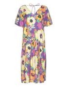 Yasspectrum 2/4 Midi Dress S. Polvipituinen Mekko Purple YAS