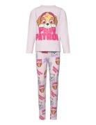 Nmfjum Pawpatrol Nightset Noos Cplg Pyjamasetti Pyjama Pink Name It