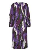 Slkillian Dress Polvipituinen Mekko Purple Soaked In Luxury