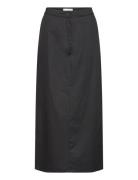 Slfmary Mw Maxi Skirt D2 Pitkä Hame Black Selected Femme