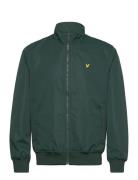 Mesh Backed Funnel Neck Jacket Ohut Takki Green Lyle & Scott