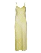 Bryony Estrella Dress Polvipituinen Mekko Yellow AllSaints