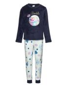 Pyjalong  Pyjamasetti Pyjama Navy Frost