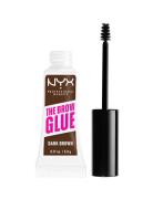 Nyx Professional Makeup, The Brow Glue Instant Brow Styler, 04 Dark Br...