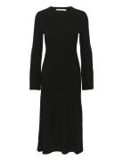 Antaligz Wool Dress Polvipituinen Mekko Black Gestuz