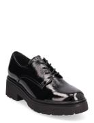 Laced Shoe Nauhakengät Matalapohjaiset Kengät Black Gabor