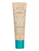 Matte Oil-Control Foundation Spf20 Meikkivoide Meikki LUMENE