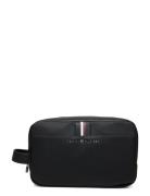 Th Corporate Washbag Toilettilaukut Black Tommy Hilfiger