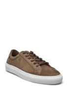 Classic Sneaker -Grained Leather Matalavartiset Sneakerit Tennarit Bro...