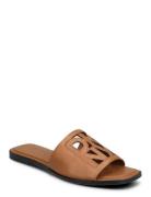 Jalila - Flat Sandal Matalapohjaiset Sandaalit Brown DKNY