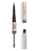 Revolution Laminate Brow Medium Brown Kulmakynä Meikki Brown Makeup Re...