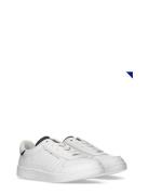 Low Cut Lace-Up Sneaker Matalavartiset Sneakerit Tennarit White Tommy ...