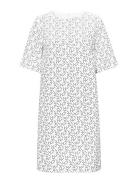 G1. Printed Dress Lyhyt Mekko White GANT