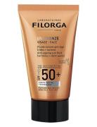 Uv-Bronze Face Spf 50+ 40 Ml Aurinkorasva Aurinkoöljy Nude Filorga