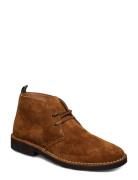 Talan Suede Chukka Boot Desert-kengät Nauhakengät Brown Polo Ralph Lau...