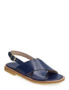 Sandals - Flat - Open Toe - Op Matalapohjaiset Sandaalit Blue ANGULUS