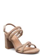 Biacharlene Cross Sandal Korolliset Sandaalit Beige Bianco