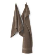 Slow Towel 50X100 Cm Home Textiles Bathroom Textiles Towels Brown Comp...