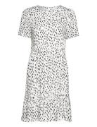 Vipaya S/S Dress /Su - Noos Lyhyt Mekko White Vila