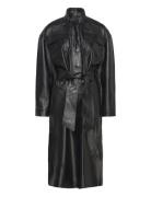 Alicent - Soft Leather Polvipituinen Mekko Black Day Birger Et Mikkels...