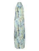 Walerygz P Maxi Dress Maksimekko Juhlamekko Blue Gestuz