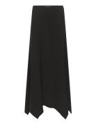 Glennagz Long Skirt Pitkä Hame Black Gestuz