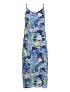 Bymmjoella Slip Dress 3 - Polvipituinen Mekko Blue B.young