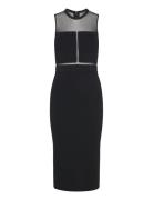 Lucia Polvipituinen Mekko Black Reiss