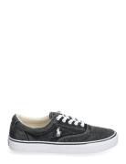 Keaton Washed Canvas Sneaker Matalavartiset Sneakerit Tennarit Black P...